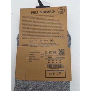 Tất hài pull&bear hàng xuất dư siêu xịn ( lố 3 đôi )