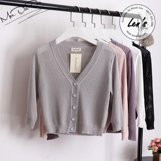 ÁO KHOÁC LEN CARDIGAN MỎNG LỬNG