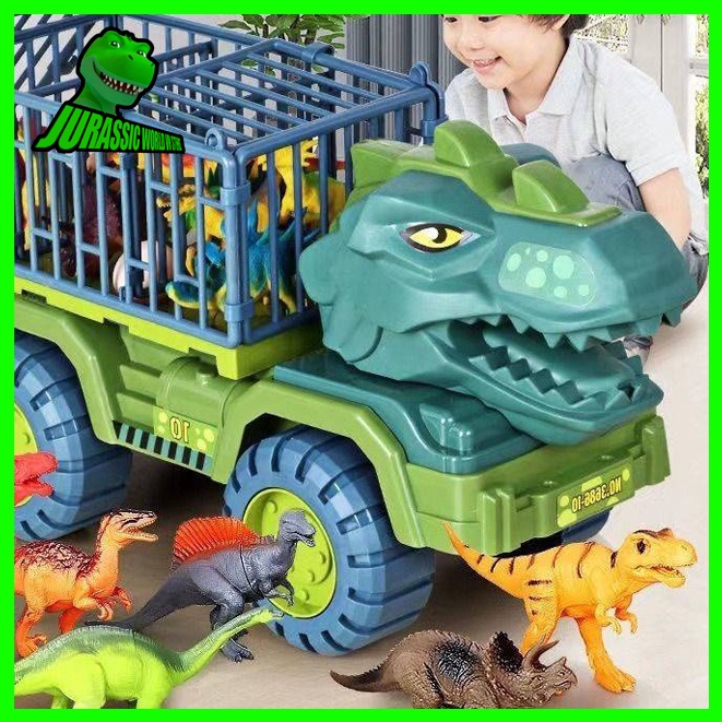 Mô phỏng quá khổ Khủng long mô hình thế giới Tyrannosaurus Rex tam giác Jurassic Thế Giới bé tháo gỡ đồ chơi cho bé trai