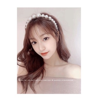 CÀI TÓC NGỌC TRAI NHÂN TẠO SIZE LỚN
