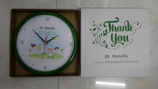 Đồng hồ quà tặng Manulife mẫu 3