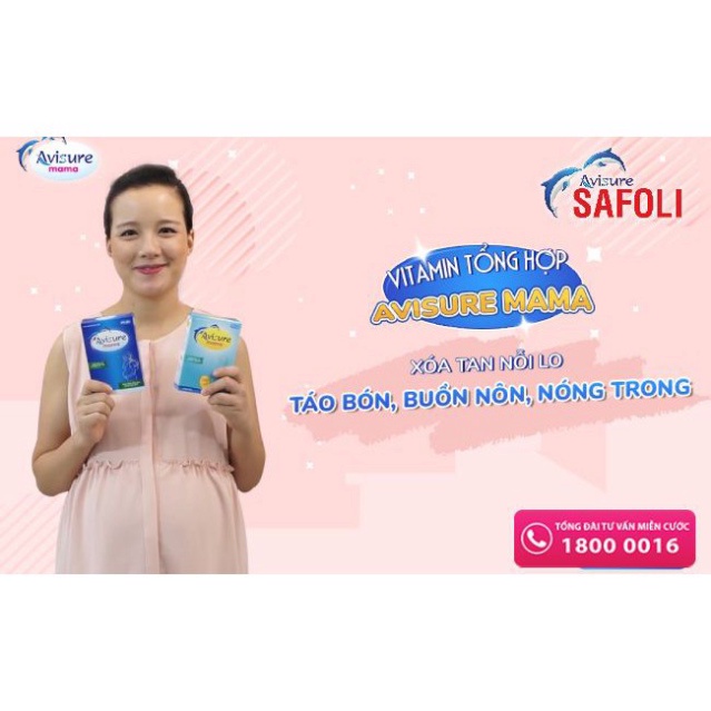 AVISURE Mama- Bổ Sung DHA,các Vitamin và khoáng chất cần thiết cho phụ nữ mang thai