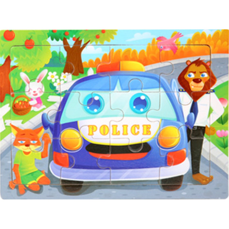 Miếng ghép hình. Tranh ghép cho bé 1-5 tuổi. mn_2018