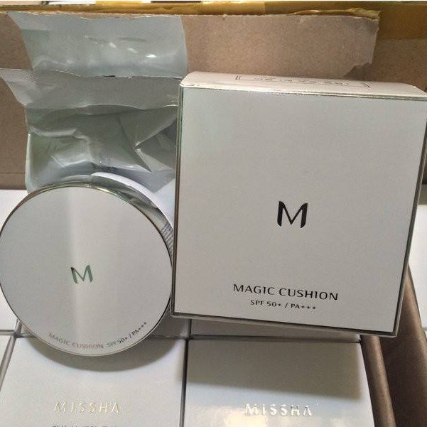 Phấn Nước Missha M Magic Cushion cover Lasting SPF 50+ PA+++ Vỏ Hồng - 2016 Skincare | BigBuy360 - bigbuy360.vn