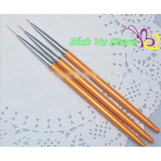 cọ vẽ nét (1 cây/ 15k; set 3 cây/ 38k)