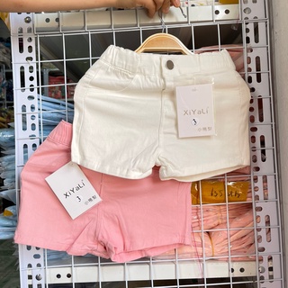 Qg06 - quần bé gái, quần đùi bé gái, chất thô co giãn 4 chiều, từ 8-17kg