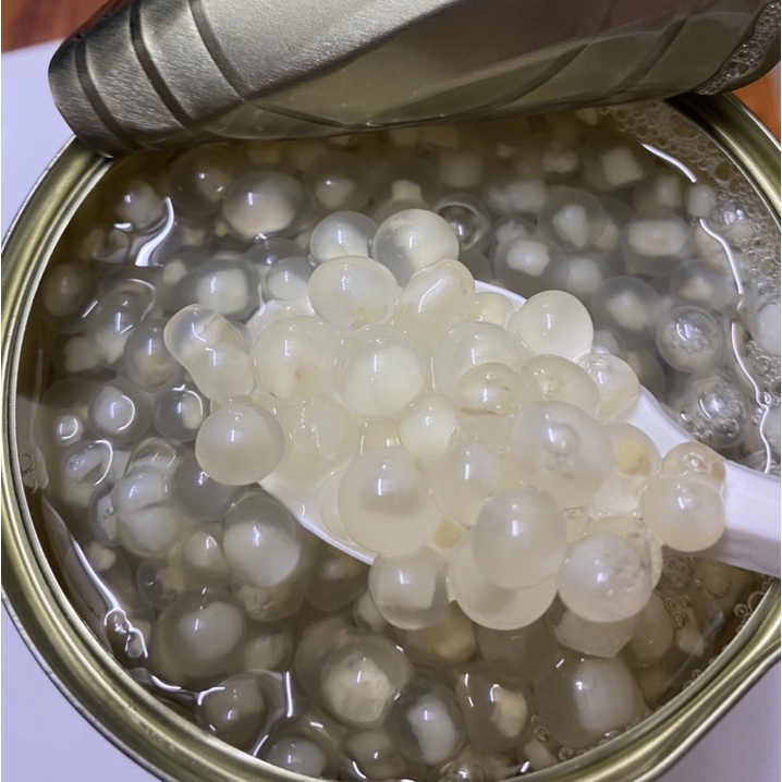 Thạch Hạt Nổ Nhân Củ Năng Lon 850gr &amp; 900gr