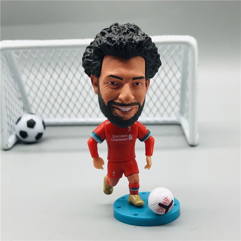 Mô Hình Cầu Thủ Bóng Đá Liverpool Mohamed Salah Klopp Alisson Arnold Fabio Firmino Henderson Jota
