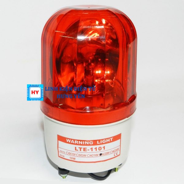 Đèn Quay Cảnh Báo Có Còi 12V - 24V - 220V