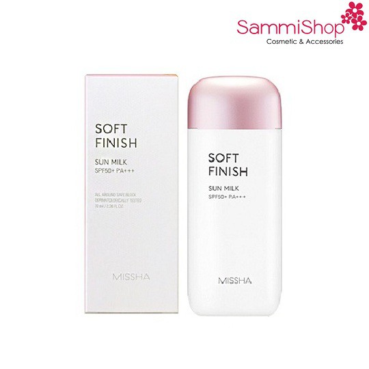 Kem chống nắng - All around safe block soft finish sun milk