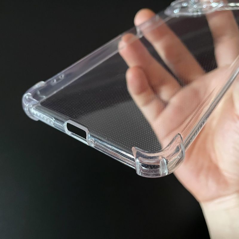 Ốp lưng silicon trong suốt chống sốc 4 cạnh cao cấp cho Xiaomi Mi11 Ultra/mi 11/mi 11 lite (khoét riêng mắt camera)