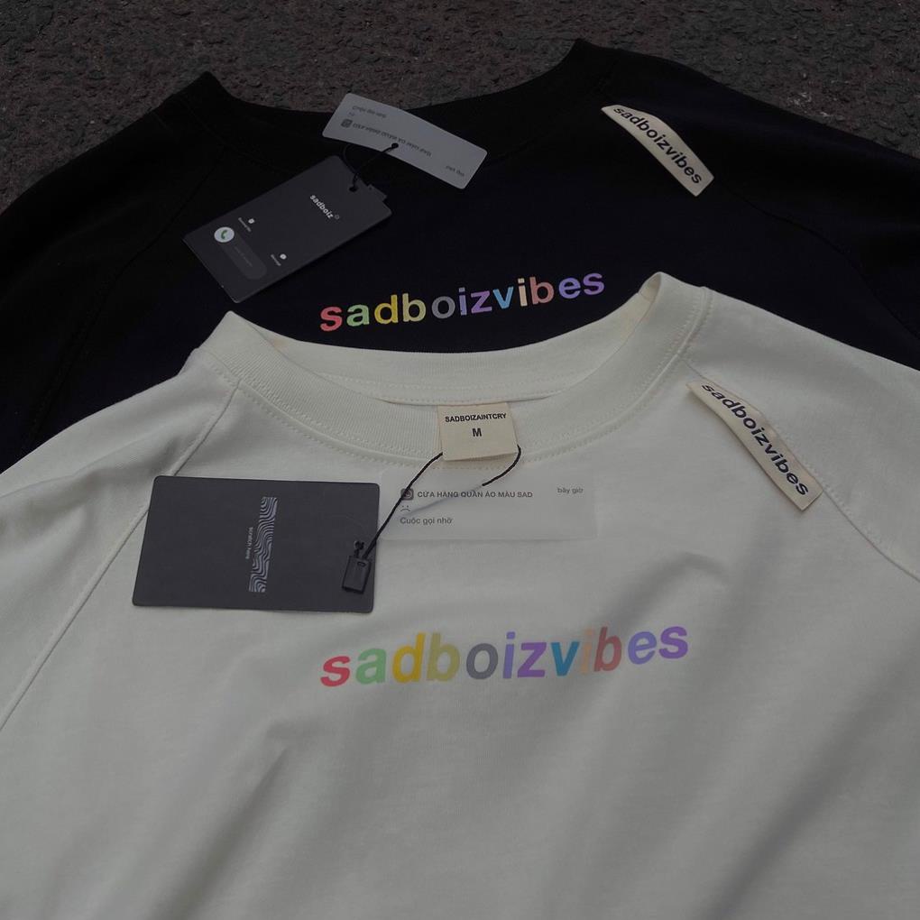 Áo Thun SADBOIZVIBES Member Cry Chính Hãng , Tee Sadboizaintcry Local Brand Màu Đen Nam Nữ Unisex fCat SHOP