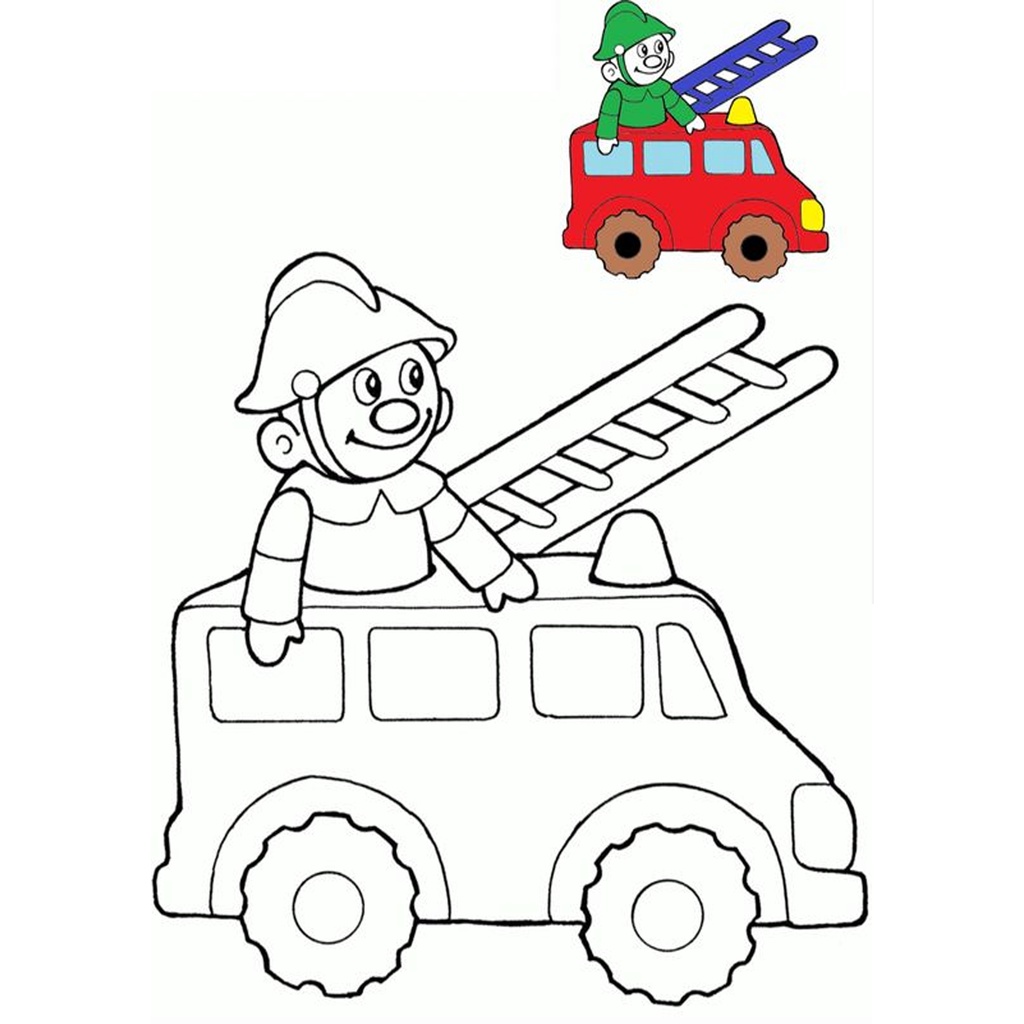 Bộ Tranh tô màu, màu nước theo mẫu cho bé phát triển tư duy, sáng tạo