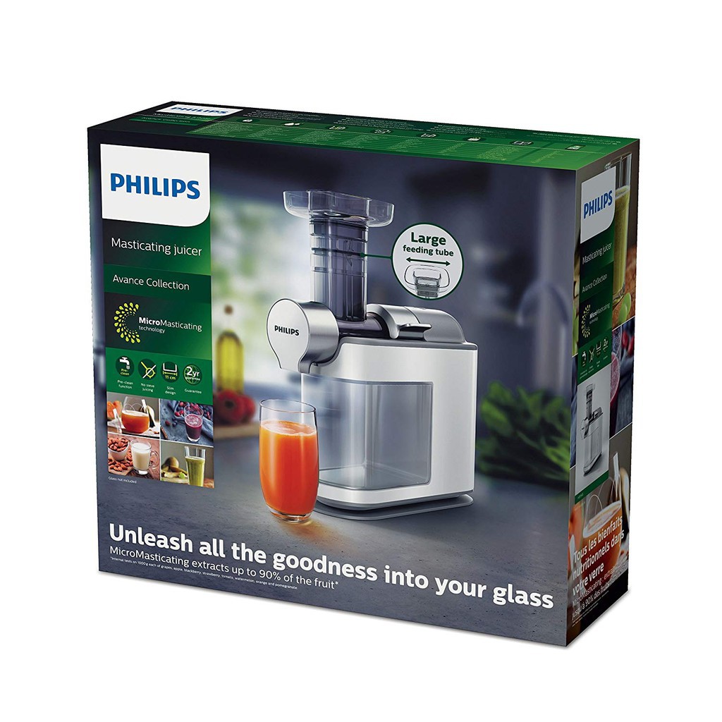Máy ép hoa quả chậm Philips HR1945/80 công suất 200W