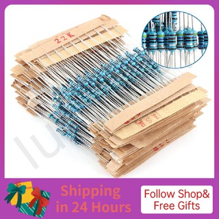 Set 560 Điện Trở 1 Ohm-10M Ohm 1 / 4w Chuyên Dụng
