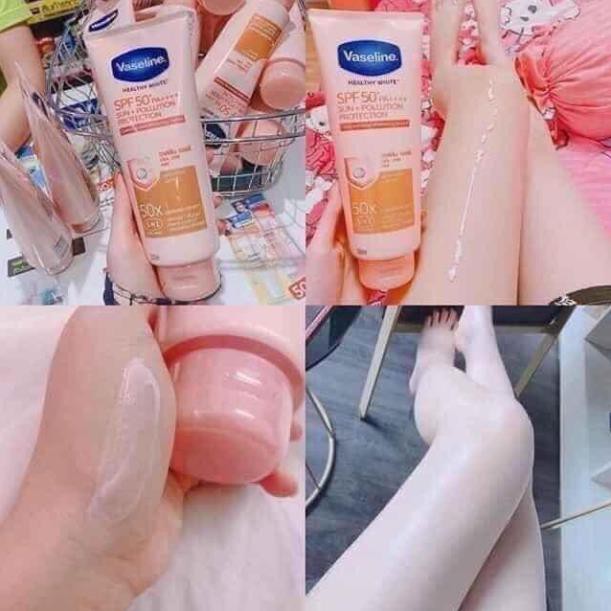 Kem dưỡng trắng da body Vaseline 10x/50x Thái Lan - mua tại store Thái