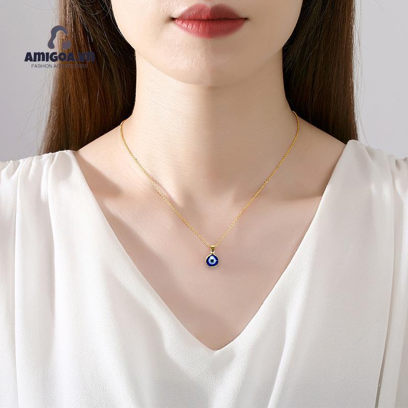 ✨✨Vòng cổ Mặt Hình Mắt Quỷ Phong Cách Mới