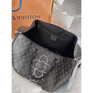 Túi du lịch LV Keepall da bò size 50 (sẵn, nhắn tin shop kiểm kho)