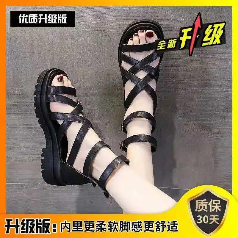Sandal Đế Mềm Chống Trượt Tăng Chiều Cao Thời Trang Mùa Hè Dành Cho Học Sinh
