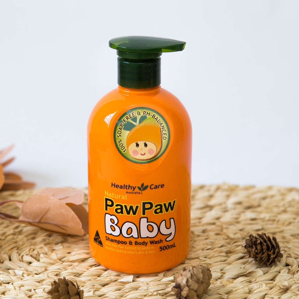 Sữa tắm Gội Đu Đủ Tươi 2in1 Paw Paw Baby