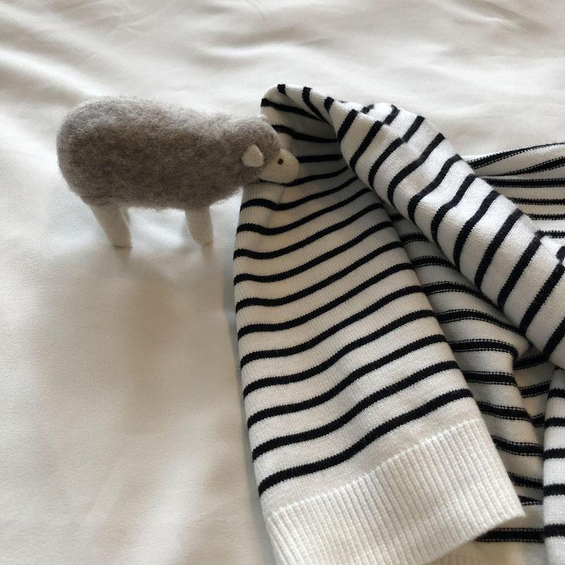 Bán Chạy!F &amp; X Khăn Choàng Cổ Lụa Dệt Kim Nhỏ Họa Tiết Kẻ Sọc Thời Trang Xuân Hè Cho Nữ