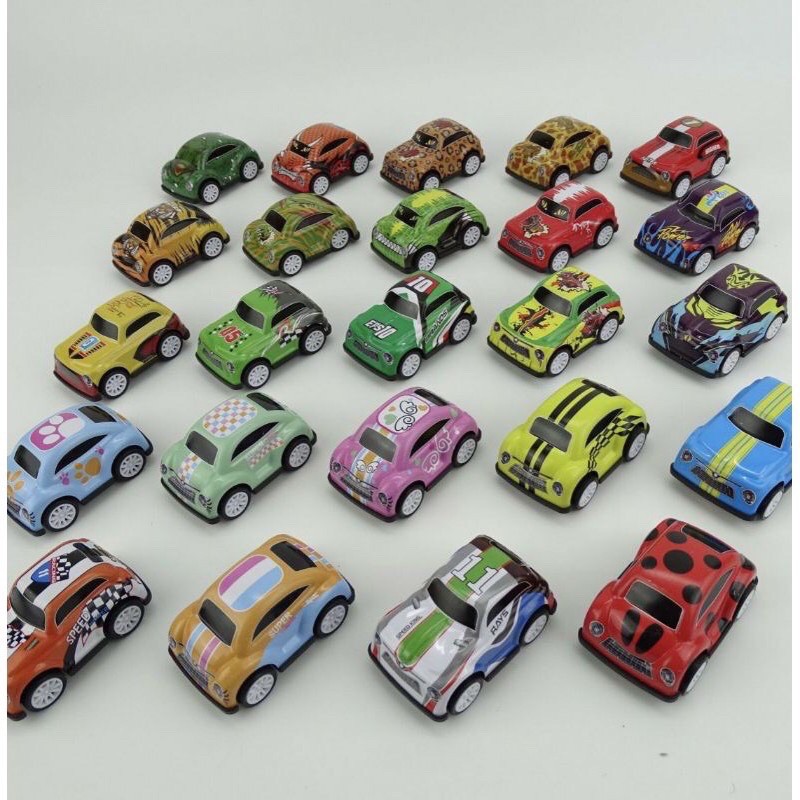 Bộ Đồ Chơi Ô Tô Mini Nhiều Màu Có Bánh Đà Cho Bé  Giúp Trẻ Năng Động Phát Triển