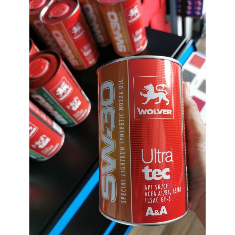 Nhớt oto Wolver Ultratec A1 5W30