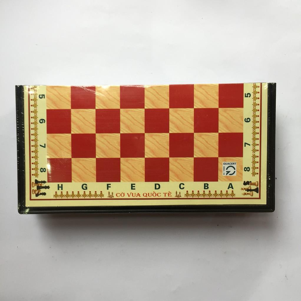 Bộ cờ vua kích thước 28cm x 28cm, Đồ chơi phát triển chí tuệ cho bé