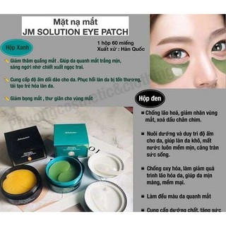 Mặt nạ mắt JM Solution