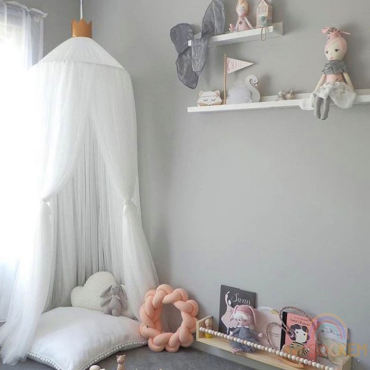 Màn vương miện cho bé (dành cho giường cũi)