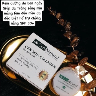 (MẪU MỚI HỘP VÀNG)Kem Dưỡng Da Ban Ngày Kem Làm Sáng Da Kem Có Chóng Nắng  SPF30+ Cen Skin Collagen