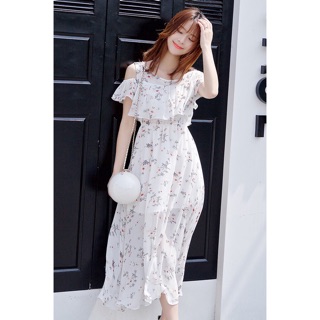 [Hàng oder 10-15 ngày về] Váy maxi đi biển