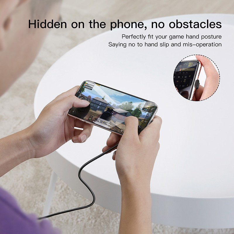 Cáp sạc nhanh Baseus Lightning Suction Cup Mobile Games LV063 cho iPhone / iPad thiết kế dành cho Game Thủ