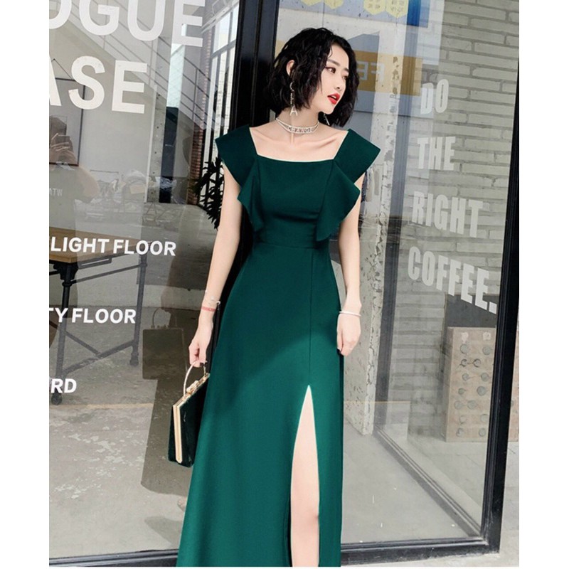 Đầm maxi xẻ đùi tay cánh siêu xinh TRIPBLE T DRESS  - size M/L/XL/2XL - S1MT