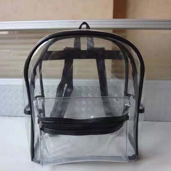 Balo PVC trong suốt không bụi chống tĩnh điện phong cách Hàn Quốc cho nam Túi trong suốt phụ nữ