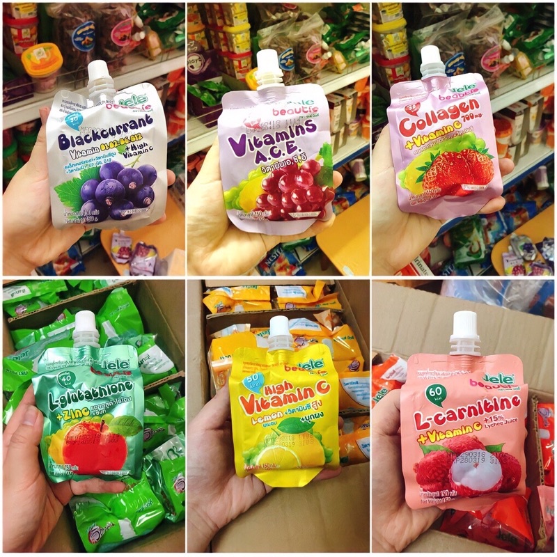 NƯỚC THẠCH HOA QUẢ JELE THÁI LAN