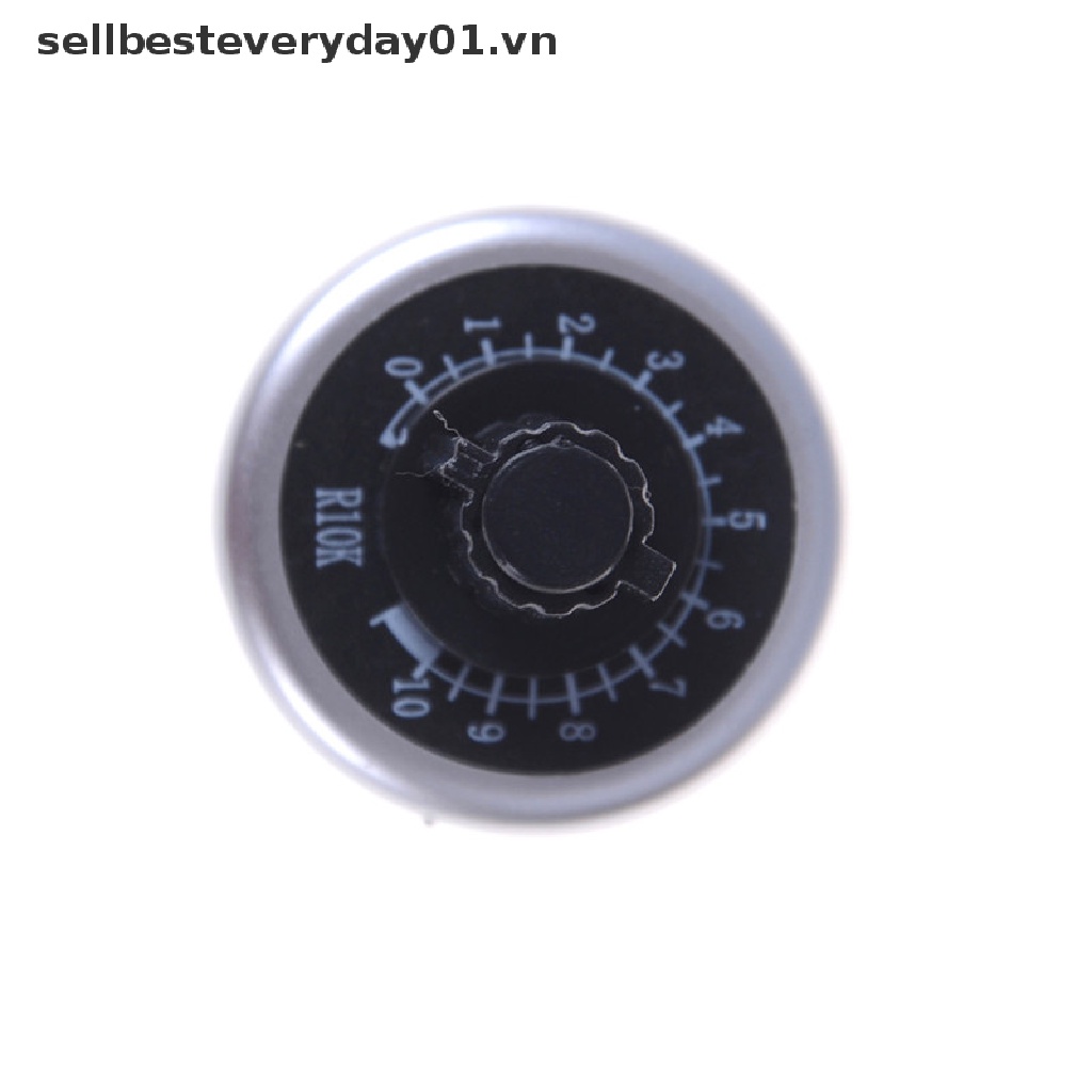 Chiết áp chuyển đổi 10K LA42DWQ-22 22mm màu đen chất lượng cao tiện lợi