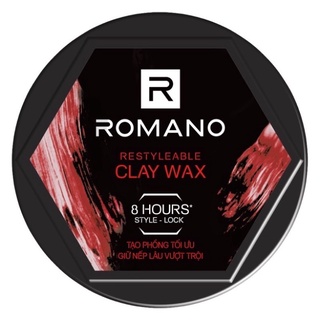 Sáp tạo kiểu giữ nếp tóc Romano Restyleable Wax 68g/hộp