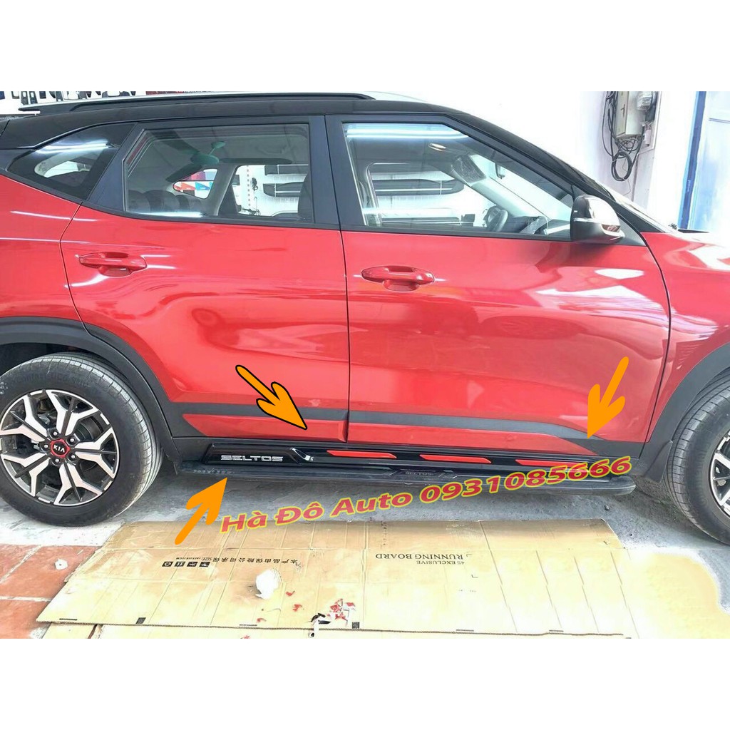 Nẹp Sườn Kia Seltos - Bộ Nẹp Sườn Seltos - Ốp Bảo Vệ Sườn Xe Kia Seltos