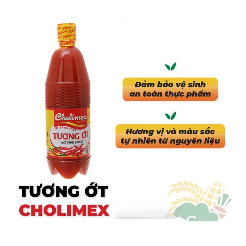 Tương ớt Cholimex chai lớn 830 g