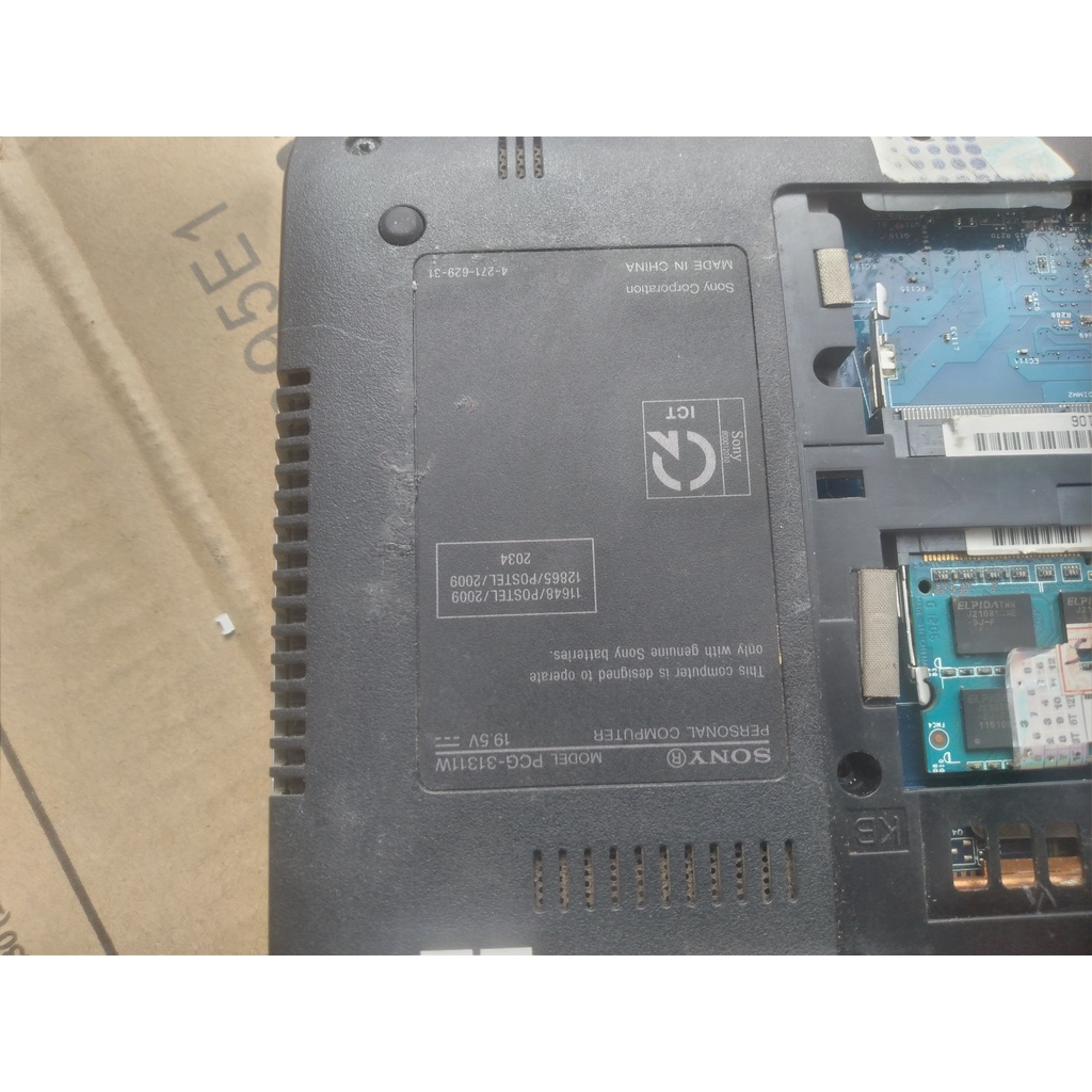 Xác laptop sony pcg 31311w