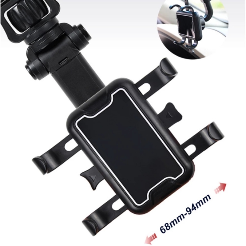 Giá Đỡ Điện Thoại Gắn Gương Chiếu Hậu Xe Hơi Xoay Được Đa Năng Có Thể Điều Chỉnh
