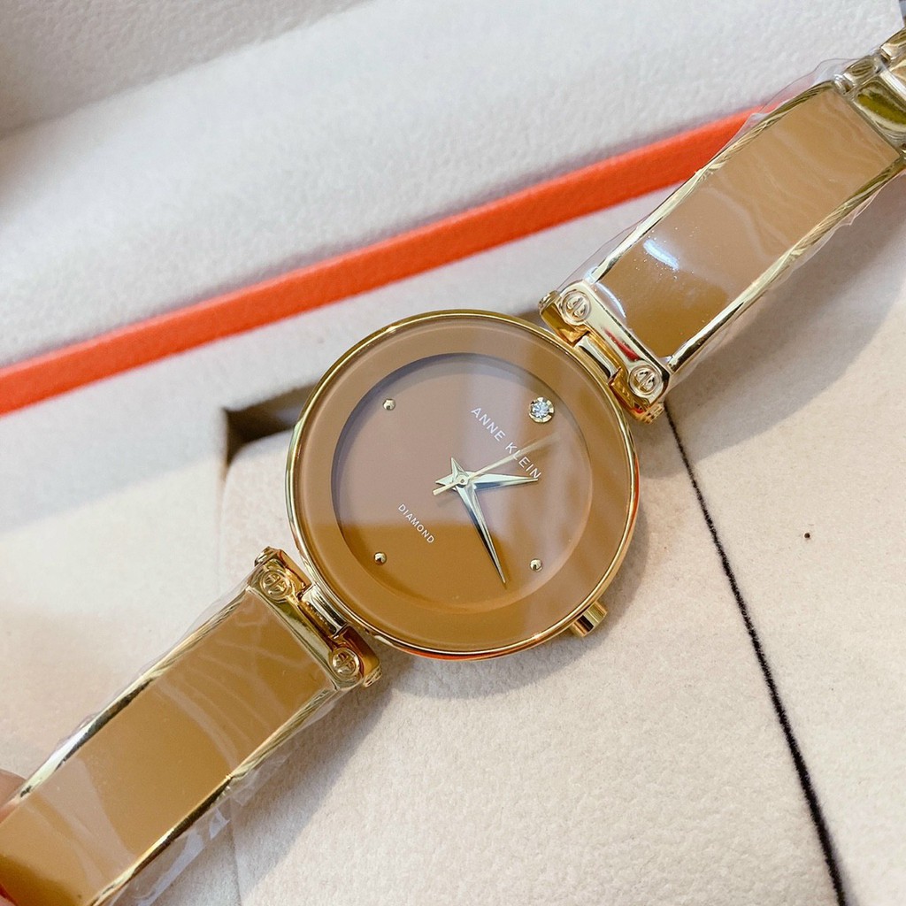 Đồng hồ nữ Anne klein AK/1980 thời trang size 34mm AK02 Fullbox