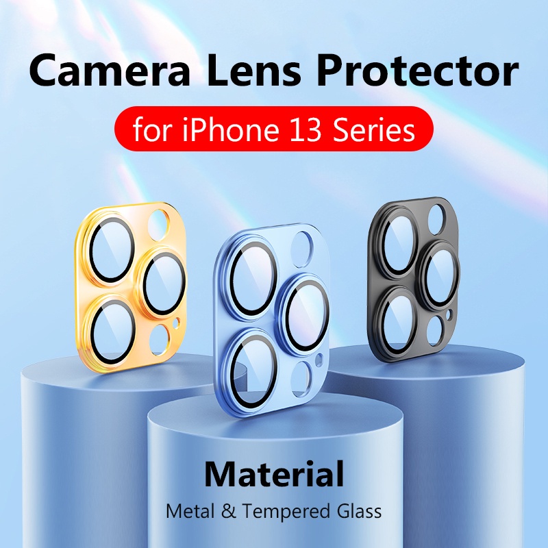 Kính cường lực bảo vệ camera sau cho iPhone 13 Pro Max / 13 Mini