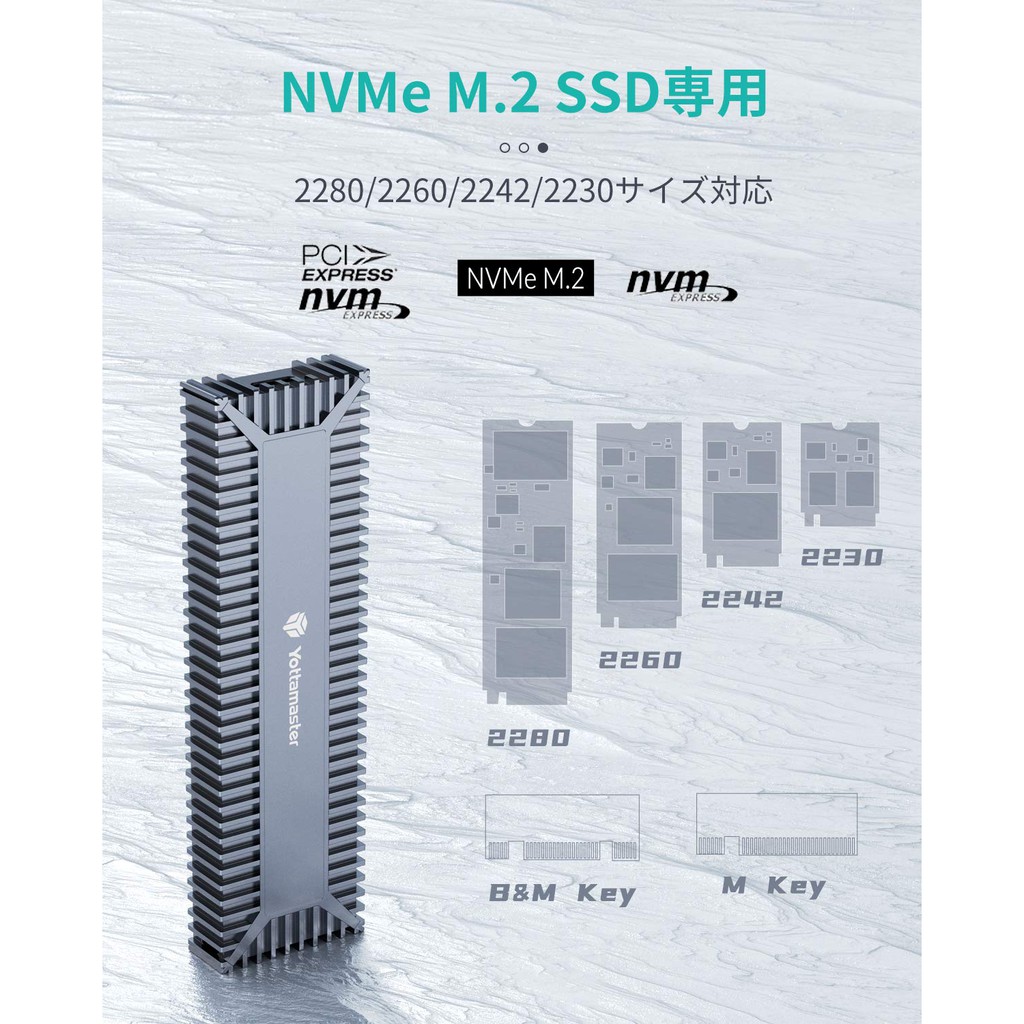 Box chuyển SSD NVME M2 to USB Type C SO1-C3-GY