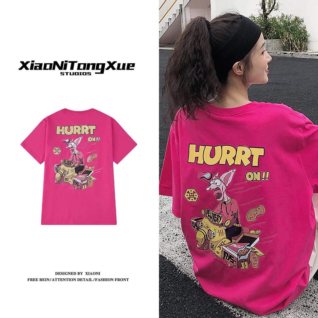 ÁO THUN COTTON - ÁO PHÔNG HEYBIG IN HÌNH SAU LƯNG