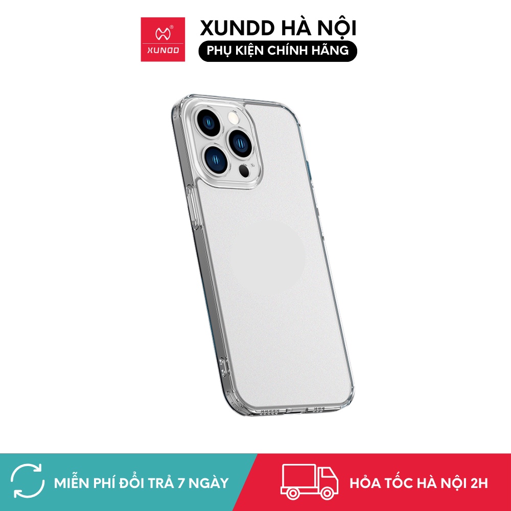 Ốp lưng XUNDD iP 13/ 13 Pro/ Max/ 12/ 12 Pro/ Max/ 11/ 11 Pro/ Max (BEETLE SERIES) - Trong