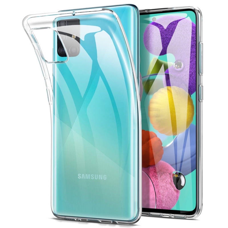Ốp Silicon trong suốt dẻo chất đẹp sam sung A51,M40S