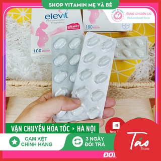 Tách lẻ vỉ Elevit Úc cho mẹ Bầu - Date mới nhất ÚC