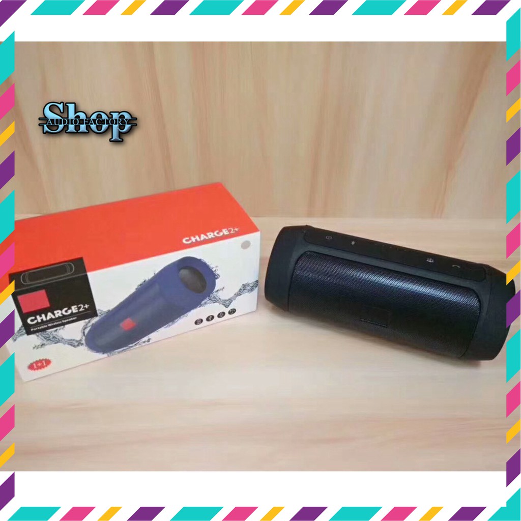 Loa bluetooth thu FM, hỗ trợ cắm thẻ nhớ TF - USB, model charge mini II+ âm thanh chất lượng vthm9  (vthm9)